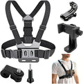 Adjustable Mobile Phone Chest Strap Harness Mount, Compatible by Ogetok