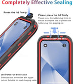 for iPhone 13 Case Waterproof Shockproof Dustproof Full-Body Sturdy - Image 3
