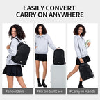 GOLF SUPAGS Laptop Backpack for Women Slim Computer Bag Work Travel College - Image 6