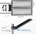 LED Stadium Lights 2 Pack 100W 28000LM LED Flood Light Outdoor, 6500K Super - Image 7