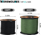 WEREWOLVES 650lb Paracord/Parachute Cord - Image 6