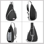 ZOMAKE Sling Bag, Small Crossbody Sling Backpack, Water Resistant Shoulder - Image 6