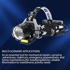 Bud K Rechargeable LED Headlamp, 1200 Lumens Super Bright Headlamp Flashlight - Image 7