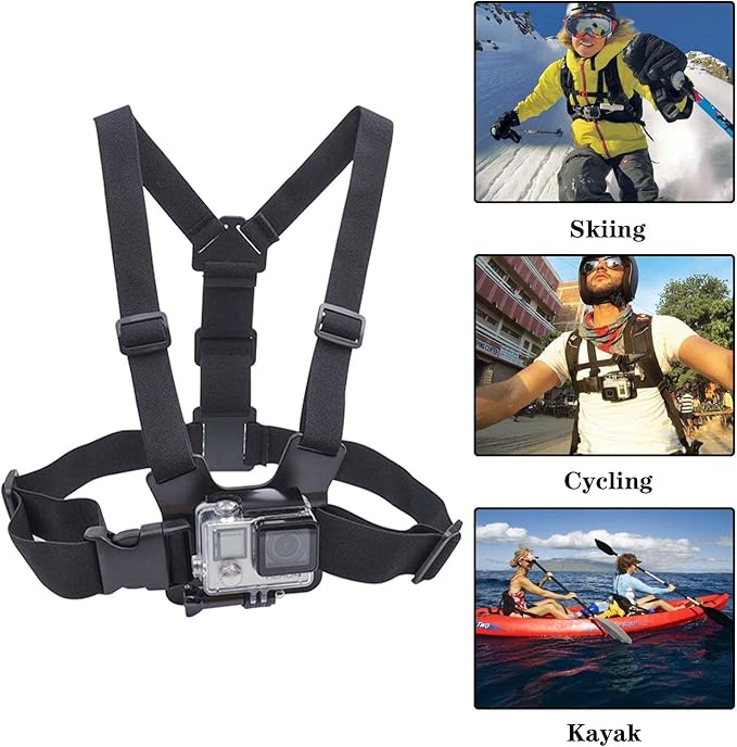Adjustable Mobile Phone Chest Strap Harness Mount, Compatible - Image 7