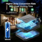 GARPAR Solar Garden Lights Outdoor, Upgraded 3 Pack - Image 8