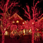 Upgraded 75.8 FT 200 LED Red Christmas Lights Outdoor Indoor, Memory Function & - Image 6
