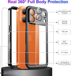 Temdan Compatible with iPhone 17 Pro Max Case, Waterproof Built-in Screen & - Image 4