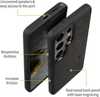 Carveit Magnetic Wooden Case for Samsung Galaxy S26 Ultra Case 2026, TPU - Image 6