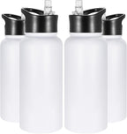 VEGOND 32 oz Insulated Water Bottle Bulk Stainless Steel Metal Water Bottles by VEGOND