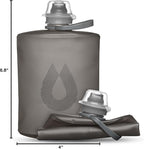 HydraPak Stow Collapsible Water Bottle – 350ml, 1L – Ultralight, Leak-Proof - Image 7