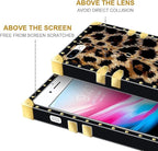 Compatible with iPhone 8 7 SE Case, Seamless Gold Chain Leopard Luxury Golden - Image 6