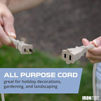 Iron Forge Cable 2 Prong Extension Cord 10 ft - Image 6