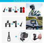 AKASO 60 in 1 Action Camera Accessories Kit Compatible - Image 5