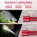 Rechargeable Flashlights High Lumens, G1000 Super Bright Flash Light 2 Pack - Image 2