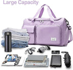 Suruid Travel Duffel Bag with Shoes Compartment Sports Gym Bag with Dry Wet - Image 5