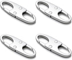 zelin Zipper Clips Anti Theft, Double Opening S Carabiner Theft Deterrent by zelin