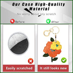 BORKUANA Leather Keychain Holder Case Compatible - Image 3
