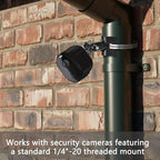 Universal Adjustable Stainless Mount Bracket Outdoor Security Camera 360 Degree - Image 4
