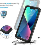 Lanhiem for iPhone 13 Case, IP68 Waterproof Dustproof Shockproof Cases - Image 4