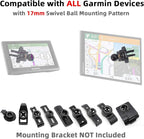 for Garmin Air Vent Mount Holder - 17mm Ball Phone/GPS Vent Mount Base - Image 2