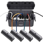 RESTMO 5-Piece Outdoor Waterproof Electrical Box Set – 12.5" x 8.5" x 5" Large by Restmo