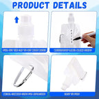 Teenyyou 48 Pack Collapsible Water Bottles Bulk 16oz Foldable Water Bottles - Image 4