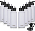 HASLE OUTFITTERS 32 oz Insulated Water Bottle Stainless Steel Double Walled by HASLEOUTFITTERS