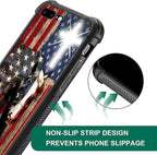 Case for iPhone 7 Plus/8 Plus, Soft Silicone Hard Acrylic for Shock Protection - Image 3