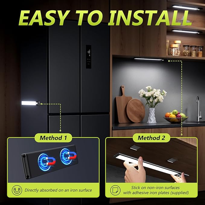 Mpotmiy 6 Pack 10" Under Cabinet Lights - Image 9