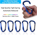 3" Aluminum Carabiner Clips - Image 4