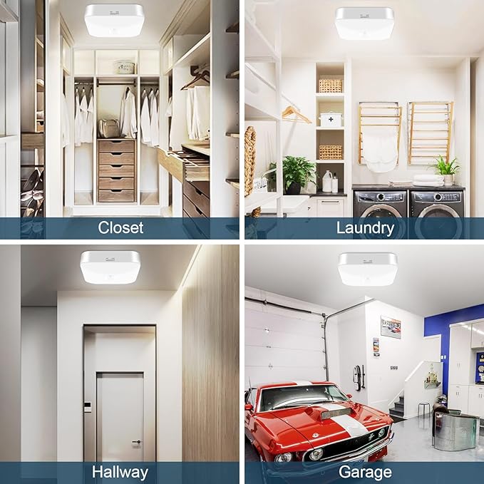 WhitePoplar Rechargeable Motion Sensor Closet Light, Rechargeable Battery - Image 4