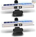 Clip On Solar Motion Lights Outdoor Waterproof, 2 Pack Motion Sensor Outdoor by SunlightEncounter
