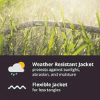 Outdoor Extension Cord Waterproof 50 FT, Flexible 100% Copper 3 Prong Extension - Image 6
