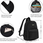 AOTIAN Mini Lightweight 11.8 Inch Backpack Durable Travel Hiking Women and - Image 8