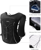 ECOHUB Running Hydration Vest Backpack, Lightweight Breathable Pack - Image 3