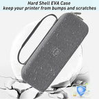 Klawdsky Hard Portable Printer Case Compatible - Image 8