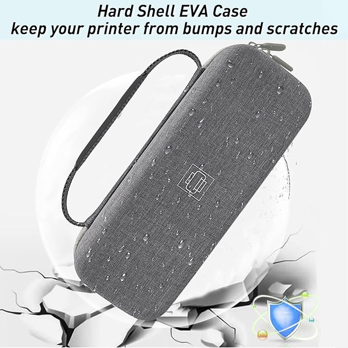 Klawdsky Hard Portable Printer Case Compatible - Image 8