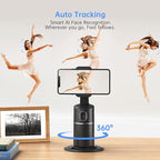 camrola Auto Face Tracking Phone Holder, No App Required, 360° Rotation Face - Image 3