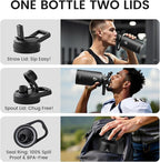 RAYMYLO 64oz Insulated Water Bottle, Triple Wall Vacuum Stainless Steel Water - Image 5