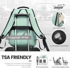 LOVEVOOK Laptop Backpack for Women 18.4 inch, Cute Womens Travel Backpack Purse - Image 6