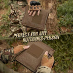 KOSIBATE Map Case, Military Map Protector, Water-Resistant Map Pouch Holder - Image 5