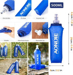 AONIJIE 250ML/350ML/500ML/600ML Portable TPU Soft Water Bottle Folding Soft - Image 7