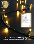 LitHome 164FT 500 LED String Lights Outdoor Indoor, 8 Modes Waterproof - Image 5