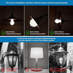Motion Sensor Light Bulb, Activated Detector Light Bulb Indoor, Dusk to Dawn - Image 7