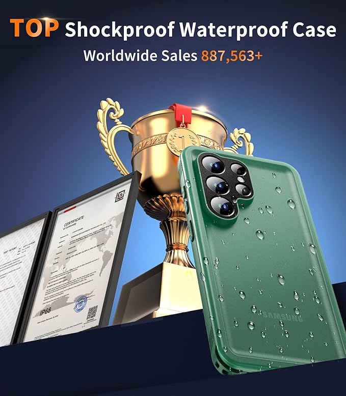 Cozycase Top Waterproof Case for Samsung Galaxy S26 Ultra - Image 18