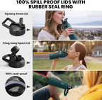 RAYMYLO Insulated Water Bottle 40 oz, Triple Wall Vacuum Stainless Steel - Image 3
