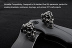 Skull Paracord Bead, 0.75x0.56x0.78 inches, - Image 8