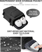 WONHOX Large Travel Backpack Carry on Flight Approved Laptop Work Business - Image 6