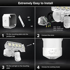 SANSI 36W LED Motion Sensor Outdoor Lights, Hardwired Security Light Motion - Image 6