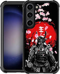 for Samsung Galaxy S23 Case, Sakura Japanese Samurai Pattern Graphic Design by FKBRCL4U